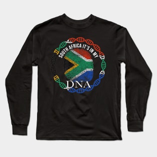 South Africa Its In My DNA - Gift for South African From South Africa Long Sleeve T-Shirt